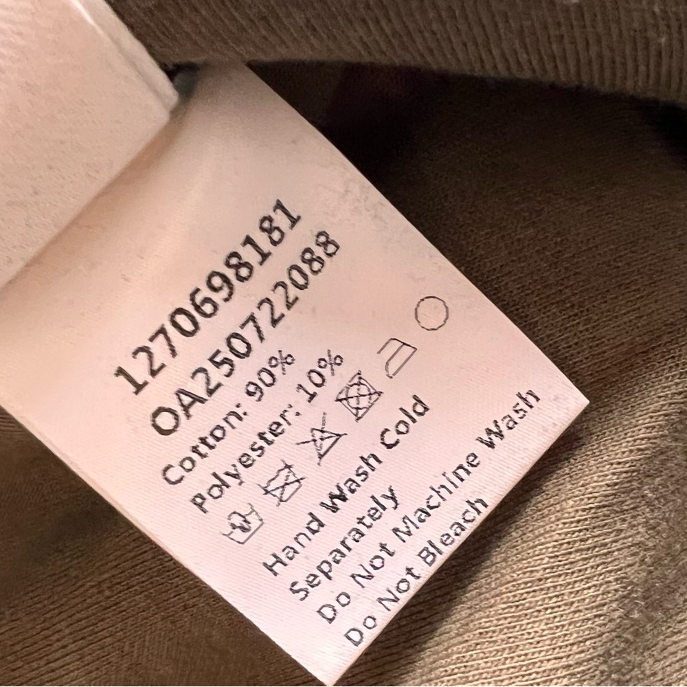 Commense Olive Green Blouse with Waist Tie and Buttoned Cuffs - Picture 7 of 10
